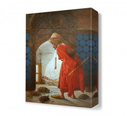 Kaplumbağa Eğiticisi Canvas Tablo
