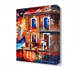 Komşularla Buluşma Canvas Tablo (1)