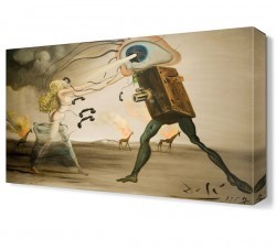 Salvador Dali Evren Teorisi Canvas Tablo (1)