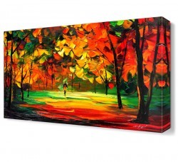 Yalnız Dönüş Canvas Tablo (1)