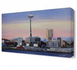 Seattle Space Needle Canvas Tablo (1)