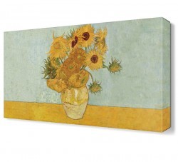 Vincent Van Gogh Sunflowers Canvas Tablo (1)
