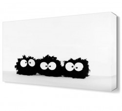 Üçüzler Canvas Tablo - Thumbnail