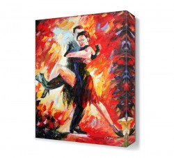 Ateşli Dans2 Canvas Tablo