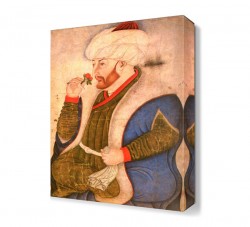 Fatih Sultan Mehmet Canvas Tablo