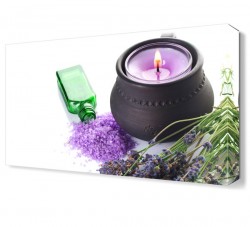 Mor Mum Bakım Canvas Tablo