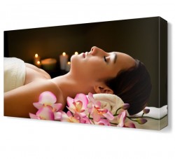 Kadın Masaj Canvas Tablo