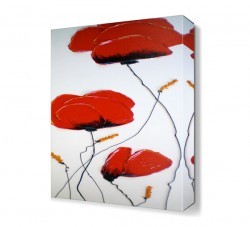 Laleler Canvas Tablo - Thumbnail