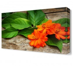 Turuncu Çiçekler Tablosu (1)