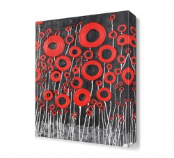 Çiçek Desenli Tablosu