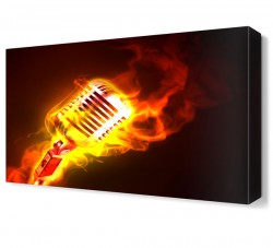 Yanan Mikrofon Tablosu