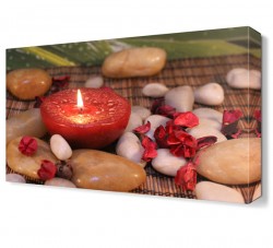 Taşlar ve Mum Tablosu