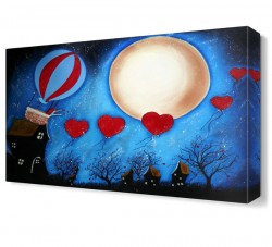 Aşk Balonları Tablosu