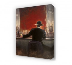 Bardaki Şapkalı Adam Tablosu