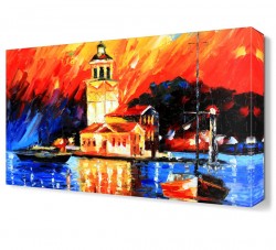 Kız Kulesi Manzara Tablosu