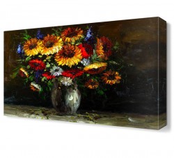 Vazo Çiçeği Tablosu