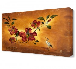 Çiçek ve Kuş Tablosu