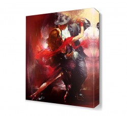 Dans Eden Şapkalı Çift Tablosu