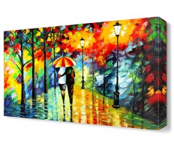 Renkli Şemsiye Tablosu