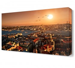 İstanbul Manzarası Tablosu
