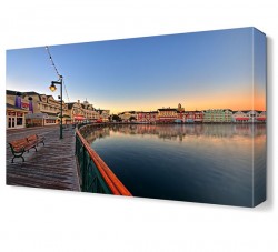 Deniz Kıyısı Şehir Tablosu