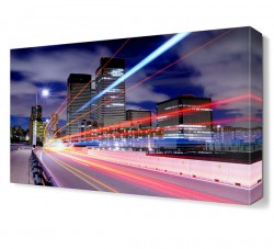 Gece Tokyo Şehir Tablosu