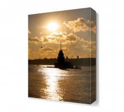 Gün Batımı Kız Kulesi Tablosu