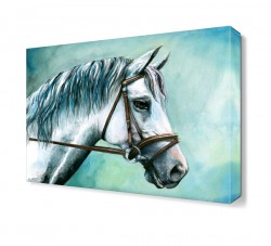 Mavi Yeleli At Tablosu