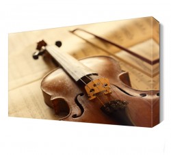 Dekoratif Keman Tablosu