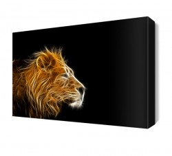Dekoratif Aslan Tablosu
