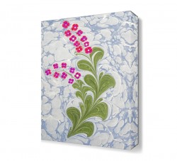 Mor Çiçek Canvas Tablo