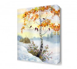 Turuncu Yapraklı Ağaç