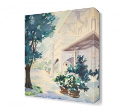 Evin Önündeki Sakılar Tablosu