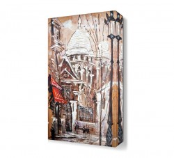 Yağlıboya Şehir Tablosu