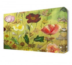 Gül Bahçesi Canvas Tablo
