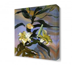 Yerde Açan Çiçek Tablosu