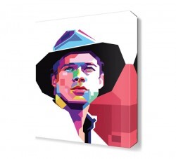 Brad Pitt Canvas Tablo (1)