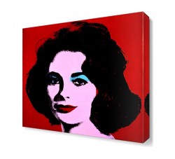 Liz Pop Art Canvas Tablo