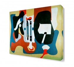 A.Gorky Soyut2 Canvas Tablo (1)