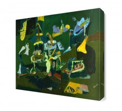 A.Gorky Soyut4 Canvas Tablo (1)