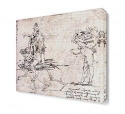 İllustraion for Virtue Canvas Tablo (1)