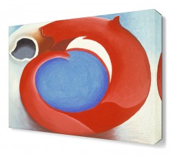 Ressam Georgia o Keeffe Tablo