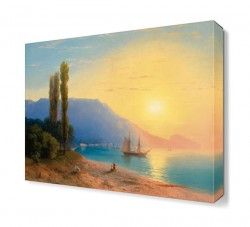Güneşli Sahil Canvas Tablo