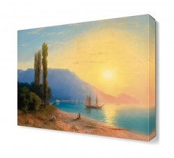 Güneşli Sahil Canvas Tablo (1)