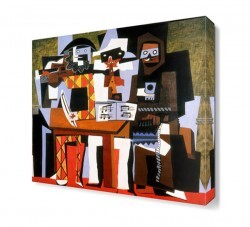 Üç Müzisyen Canvas Tablo (1)