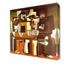 Üç Müzisyen Kanvas Tablo (1)