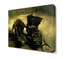 Eski Ayakkabılar Canvas Tablo