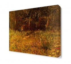 Bahçedeki Otlar Canvas Tablo (1)