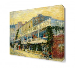 Restaurant Canvas Tablo