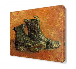 Van Gogh Shoes Canvas Tablo